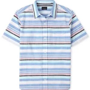 Place Men's Multicolor Striped Casual Shirt